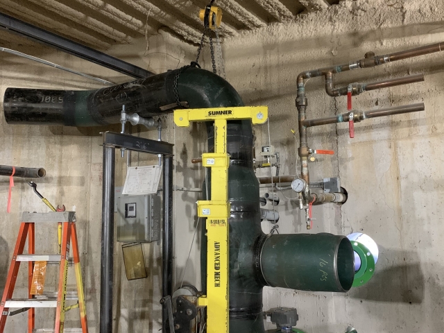 Welded_Fabricated_Pipe_connect_to_Aquatherm_Plastic_Pipe_Advanced_Mechanical_Barclays